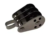 Sunkių trigubų skriemulių skriemulio virvės nailono skriemulio takelerio skriemulio bloko